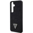 Guess Rhinestone Triangle hátlap, tok Samsung Galaxy S24 GUHCS24SHDGPPK, fekete