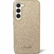 Guess Glitter Script hátlap, tok Samsung Galaxy S24 GUHCS24SHGGSHD, arany