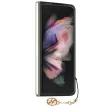 Guess GUHCZFD5GF4GBR F946 Samsung Galaxy Z Fold5 hátlap, tok 4G Charms Collection, barna