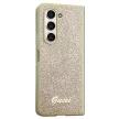 Guess Glitter Script hátlap, tok Samsung Galaxy Z Fold 5, arany