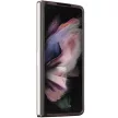 Guess Leather 4G Triangle Strass hátlap, tok Samsung Galaxy Z Fold 5, barna