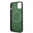 Guess GUHMP13MSBPLA Silicone Logo Plate MagSafe iPhone 13 6.1" hátlap, tok, szürke