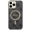 Guess GUHMP13XH4STK iPhone 13 Pro Max 6.7" hátlap, tok 4G MagSafe, fekete