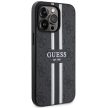 Guess GUHMP13XP4RPSK iPhone 13 Pro Max 6.7" hátlap, tok 4G Printed Stripes MagSafe, fekete