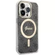 Guess 4G MagSafe hátlap, tok iPhone 14 Pro, fekete