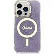 Guess GUHMP14LH4STU iPhone 14 Pro 6.1" hátlap, tok 4G MagSafe, lila