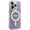 Guess GUHMP14LH4STU iPhone 14 Pro 6.1" hátlap, tok 4G MagSafe, lila