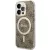 Guess GUHMP14LH4STW iPhone 14 Pro 6.1" hátlap, tok 4G MagSafe, barna