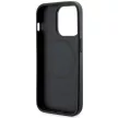 Guess GUHMP14LHGCFSEK iPhone 14 Pro 6.1" hátlap, tok GCube Stripes MagSafe, fekete