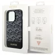 Guess GUHMP14LHGCFSEK iPhone 14 Pro 6.1" hátlap, tok GCube Stripes MagSafe, fekete