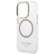 Guess GUHMP14LHTRMD Metal Outline Magsafe iPhone 14 Pro 6.1 " tok, arany