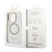 Guess GUHMP14LHTRMD Metal Outline Magsafe iPhone 14 Pro 6.1 " tok, arany