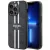 Guess GUHMP14LP4RPSK iPhone 14 Pro 6.1" hátlap, tok 4G Printed Stripes MagSafe, fekete