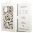Guess GUHMP14MHCFWWSP Flower MagSafe iPhone 14 Plus// 15 Plus 6.7" różowy /, hátlap, tok, rózsaszín