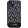 Guess GUHMP14MHGCFSEK iPhone 14 Plus 6.7" hátlap, tok GCube Stripes MagSafe, fekete