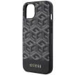 Guess GUHMP14MHGCFSEK iPhone 14 Plus 6.7" hátlap, tok GCube Stripes MagSafe, fekete