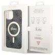 Guess 4G MagSafe hátlap, tok iPhone 14, fekete