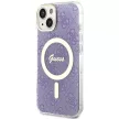 Guess 4G MagSafe hátlap, tok iPhone 14, lila
