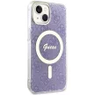 Guess 4G MagSafe hátlap, tok iPhone 14, lila
