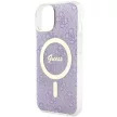 Guess 4G MagSafe hátlap, tok iPhone 14, lila