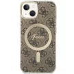 Guess 4G MagSafe hátlap, tok iPhone 14, barna