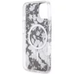 Guess Flower MagSafe hátlap, tok iPhone 14, fekete