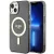 Guess Glitter Gold MagSafe hátlap, tok iPhone 14, fekete
