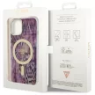 Guess GUHMP14SHLEOPWWP Leopard MagSafe iPhone 14 6.1" różowy /, hátlap, tok, rózsaszín