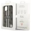 Guess GUHMP14SP4RPSW iPhone 14 6.1" hátlap, tok 4G Printed Stripes MagSafe, barna