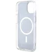 Guess GUHMP14SPCUMAK iPhone 14 6.1" hátlap, tok Marble MagSafe, fekete