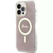 Guess GUHMP14XH4STP iPhone 14 Pro Max 6.7", hátlap, tok, rózsaszín 4G MagSafe