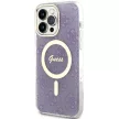 Guess GUHMP14XH4STU iPhone 14 Pro Max 6.7" hátlap, tok 4G MagSafe, lila