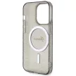 Guess GUHMP14XHCMCGK iPhone 14 Pro Max 6.7" hátlap, tok Glitter Gold MagSafe, fekete