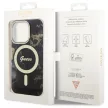 Guess GUHMP14XHTMRSK iPhone 14 Pro Max 6.7" hátlap, tok Golden Marble MagSafe, fekete