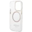 Guess GUHMP14XHTRMD iPhone 14 Pro Max 6.7 " hátlap, tok Metal Outline Magsafe, arany