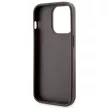 Guess GUHMP14XP4RPSW iPhone 14 Pro Max 6.7" hátlap, tok 4G Printed Stripes MagSafe, barna