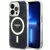 Guess GUHMP14XPCUMAK iPhone 14 Pro Max 6.7" hátlap, tok Marble MagSafe, fekete
