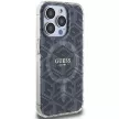 Guess IML GCube MagSafe hátlap, tok iPhone 15 Pro, fekete
