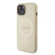 Guess GUHMP15MPSAHMCB iPhone 15 Plus 6.7" hátlap, tok Saffiano MagSafe, arany