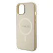 Guess GUHMP15MPSAHMCB iPhone 15 Plus 6.7" hátlap, tok Saffiano MagSafe, arany