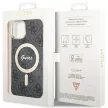 Guess iPhone 15 Magsafe IML 4G (GUHMP15SH4STK) MagSafe hátlap, tok, fekete
