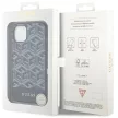 Guess GUHMP15SHGCFFSEK iPhone 13/14/15 6.1", hátlap, tok, fekete GCube csíkos MagSafe iPhone 15/14/13