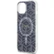 Guess IML GCube MagSafe hátlap, tok iPhone 15/14/13, fekete