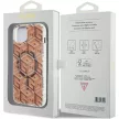 Guess IML GCube MagSafe hátlap, tok iPhone 15/14/13, barna