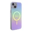 Guess GUHMP15SHITSU IML Iridescent MagSafe iPhone 15 6.1", lila /, hátlap, tok, lila