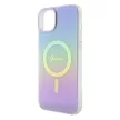 Guess GUHMP15SHITSU IML Iridescent MagSafe iPhone 15 6.1", lila /, hátlap, tok, lila