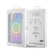 Guess GUHMP15SHITSU IML Iridescent MagSafe iPhone 15 6.1", lila /, hátlap, tok, lila