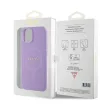 Guess iPhone 15 Saffiano MagSafe (GUHMP15SPSAHMCU) MagSafe hátlap, tok, lila