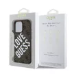 Guess PU Leather 4G Big Love Logo MagSafe iPhone 16 Pro Magsafe kompatibilis hátlap, tok, barna
