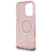 Guess iPhone 16 Pro Magsafe IML Rhinestones (GUHMP16LPFTDTEP) MagSafe hátlap, tok, rózsaszín